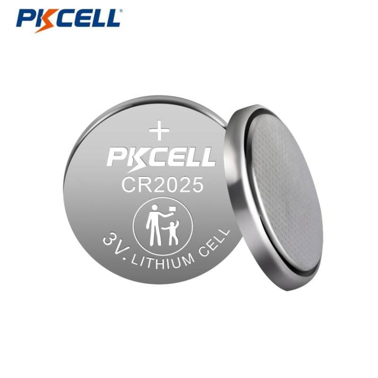 PKCELL-CR2025-3V-150mAh-Lithium-Button-Cell-Battery