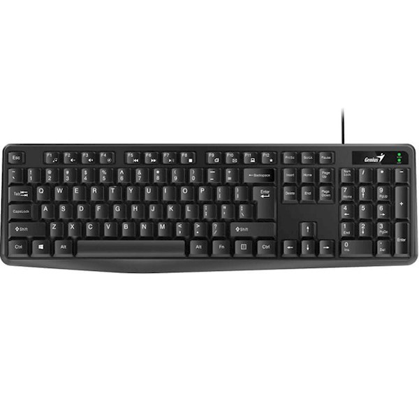 კლავიატურა Genius KB-117, USB, Wired Keyboard, Black (3)