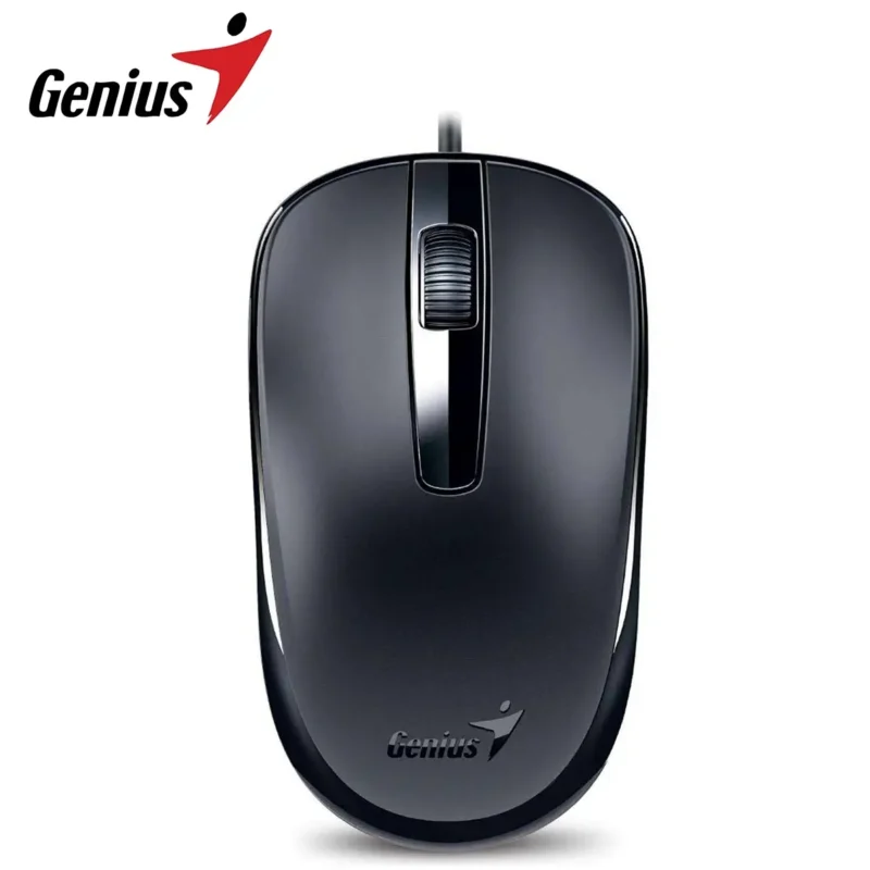 თაგვი სადენიანი DX-120 Black, Genius Optical Mouse, USB