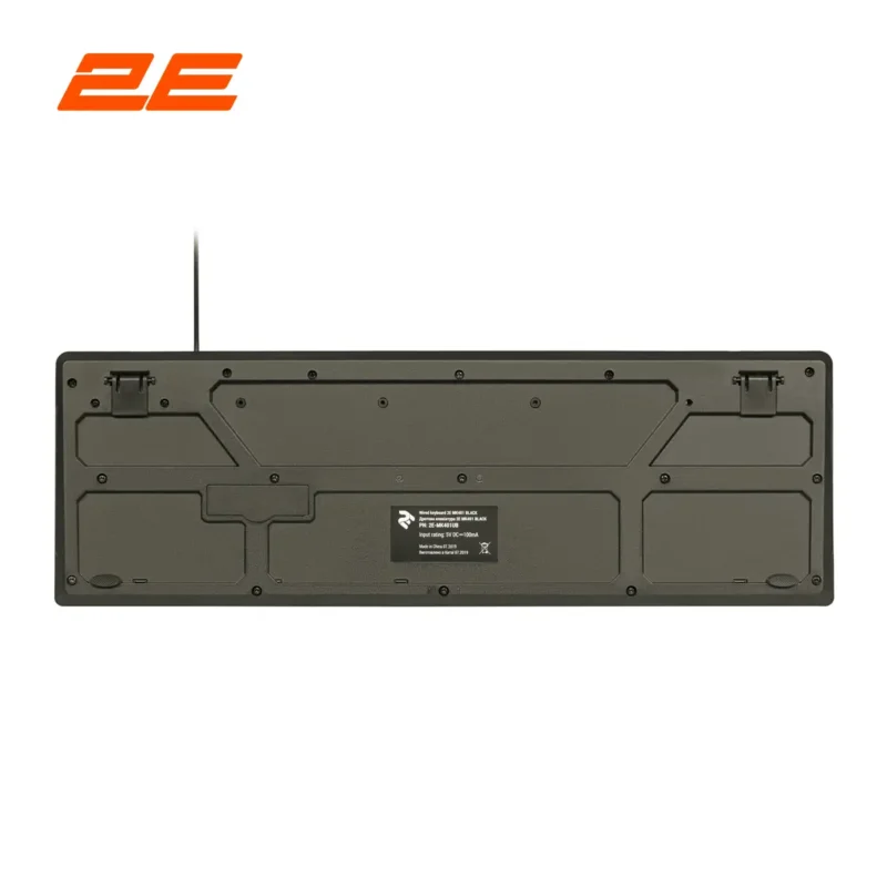 კლავიატურა/მაუსი 2E Combo keyboard and mouse MK401 USB-A, EN/UK, black