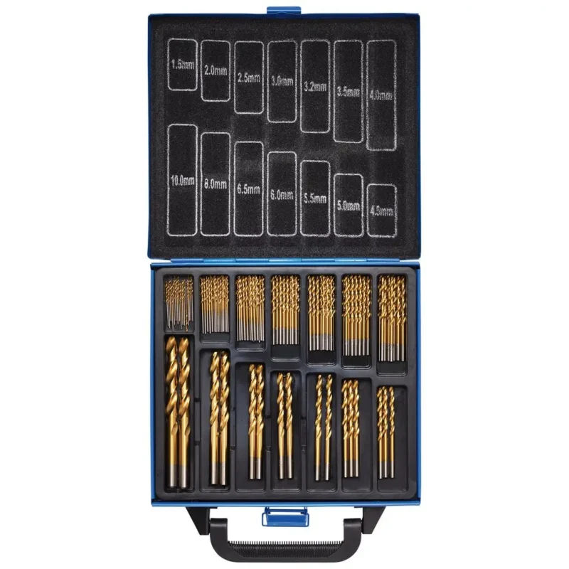 საბურღი 99-in-1 Titanium Drill Bit Set High-Speed Steel Drill Bits TBD06038454