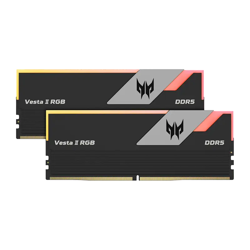 - Apacer AH5U32G68C6429BAA-2 DDR5 DIMM 6800-36 2048x8 32GB 1.4V OC Panther RGB DDR5 w/