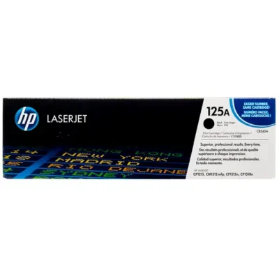 ფერადი პრინტერის კარტრიჯ. კომპლ. HP125A; CB540A/CB541A/CB542A/CB543A