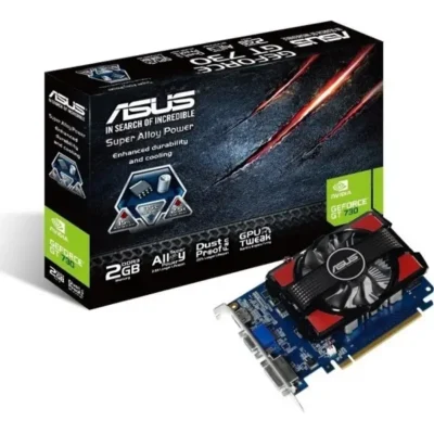 ვიდეო დაფა Video Adapter/ PCI Express 2GB/ Asus GT730, 2GD3/DVI,HDMI,2G,DDR3/128bit