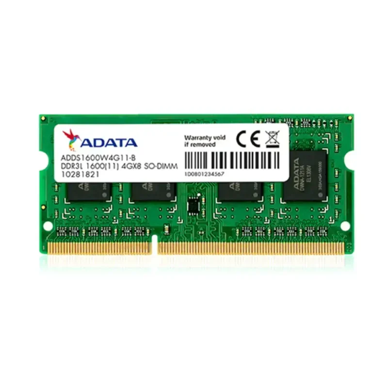 ოპერატიული მეხსიერებაADDS1600W8G11-B,ADATA 8GB, DDR3LSO-DIMM1600512X811-BULKNON