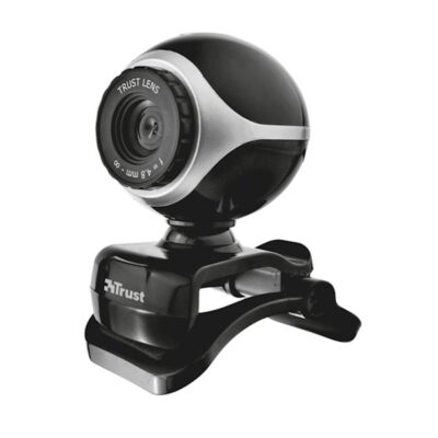 ვებ კამერა 17003 TRUST EXIS WEBCAM BLACK