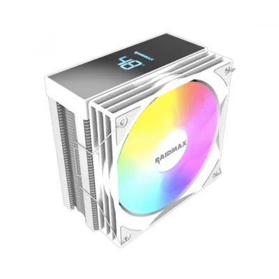 Raidmax Air Cooler RGB AM1204w white 900-1800rpm
