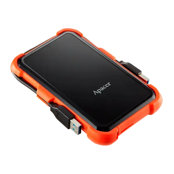 გარე მყარი დისკი AP1TBAC630T-1 USB3.1 Portable Hard Drive 1TB AC630 Orange Color box