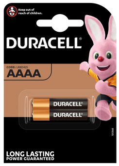 ელემენტი ცალი 25A DURACELL LR8D425 AAAA MN2500 LR61