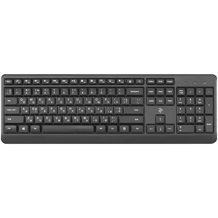 -კლავიატურა 2Е Keyboard KS220 WL Black