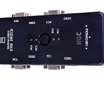 KVM სვიჩი 4-PORT KVM Switch FJ-4UK
