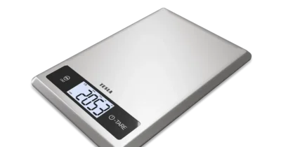 Kitchen Scale TESLA KS100BL, Capacity: 5kg, g/fl.oz/oz/ml/lb, Power: 2XAAA battery, Tare function