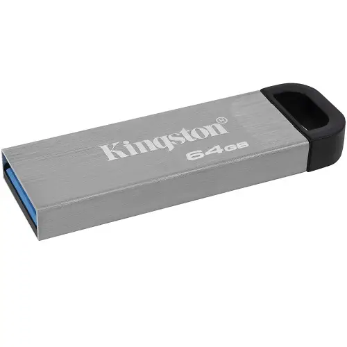 2ფლეშმეხსიერების ბარათი USB Flash Drive/ 64GB/ Kingston DTKN 64GB DataTraveler Kyson High USB 3.2 Metal | Speeds up to 200MB/s (DTKN/64GB)