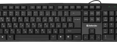 კლავიატურა Next HB-440 Wired keyboard, RU, black, full-sized (45440) DEFENDER 4714033454407