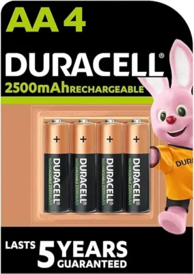 ელემენტი AA აკუმულატორი DURACELL Rechargable HR6 NiMH 2500ah 1,2v
