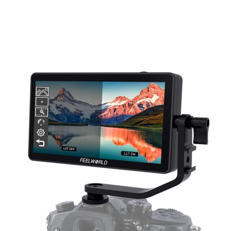 ეკრანი FEELWORLD F6 Plus V2 6 inch DSLR Camera Field Touch Screen Monitor with HDR 3D Lut
