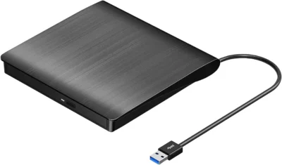 გარე usb DVD gemb წამკითხველი ECD829-3SU USB 3.0 POP-UP DVD-Rw DVD / CD Matte black sunsky