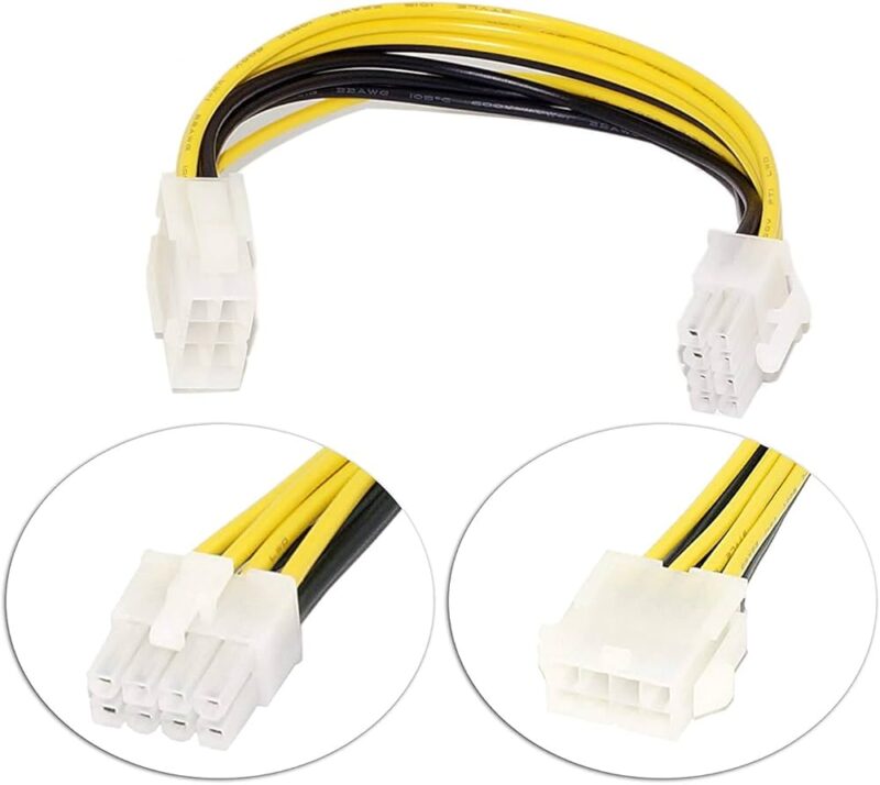 კაბელი 8 pin Male to 8 pin Female Power Extension Cable