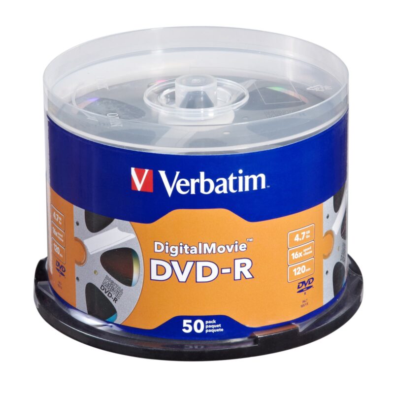 1695ოპტიკური DVD დისკი 907SP50NOPCPL Traxdata CP DVD-R 4.7GB/16X IW SP50