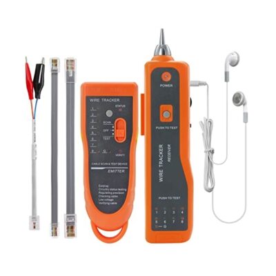 ქსელის ტესტერი PC2592 RJ11 / RJ45 Telephone Wire Tracker Ethernet LAN Network Cable Tester Detector Line Finder