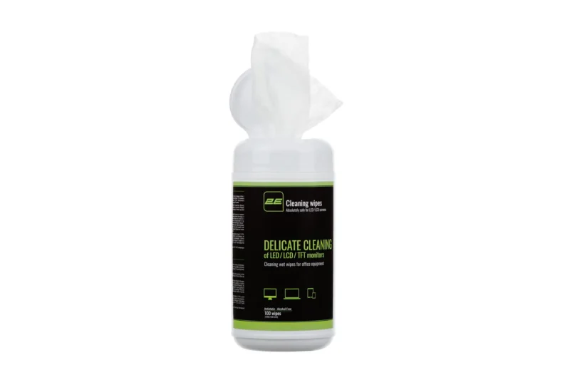საწმენდი 2E Wet wipes for office equipment, 12х12cm, 100pcs 2E-SK100WST