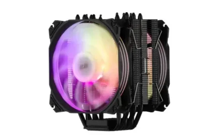 2E GAMING CPU cooler Air Cool AC120D6-ARGB, LGA1700, 1366, 1200, 115x, AM5, AM4, AM3, AM3+, AM2, AM2+, FM2, FM1, 4pin PWM, 3pin +5VARGB, TDP 200W