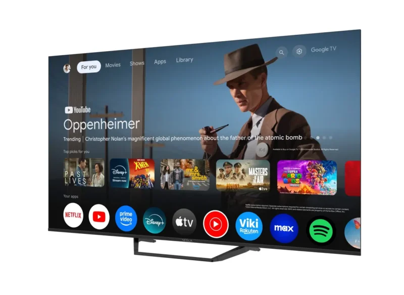 TV Tesla 65E655BUS 65"(165cm), Black, UHD, DVB-T/T2/C/S/S2, Android TV