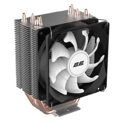 მაგრილებელი 2E GAMING CPU cooler Air Cool AC90D4, LGA1700, 1200, 1366, 115x, AM5, AM4, AM3, AM3+, 4pin PWM, TDP 130W