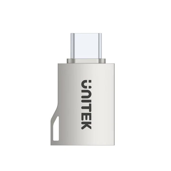 გადამყვანი A1025GNI,UNITEK USB-C 5Gbps Male To USB-A Female Adapter, Silver