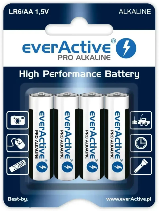 ელემენტი AA ცალი DURACELL AA LR6 Alkaline 1,5v LR6 18BL DURACELL BASIC MN1500