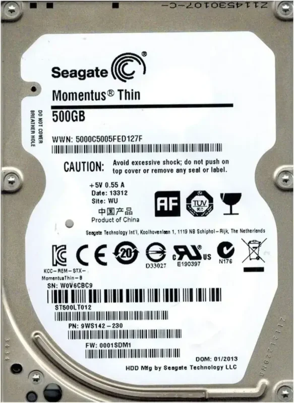 მყარი დისკი "ვინჩესტერი" – 3,5" HDD 500 GB Seagate ST3500414CS