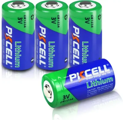 ელემენტი PK-cell 123A CR17345 DL123 CR123A DL123A PL123A 3V Photo Batteries PKCELL