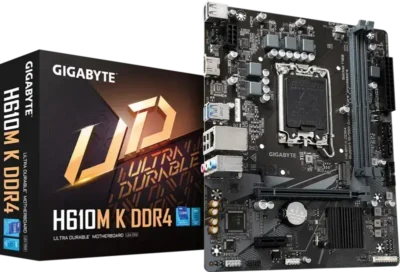 2დედა დაფა: Gigabyte H610M K DDR4 2DDR4 LGA1700