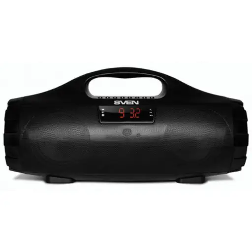 დინამიკი SVEN PS-460, BLACK (18W,Bluetooth,FM,USB,microSD,LED-display,1800mAh) SV-015237 64381620152