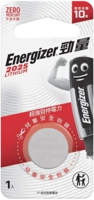 ლითიუმის ელემენტი ცალი CR2025 4BL ENERGIZER BATERIA ECR2025