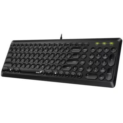 -კლავიატურა SlimStar Q200, Genius, Keyboard USB Black