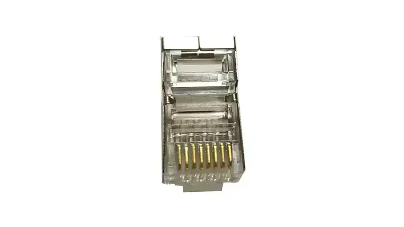 ჯეკი ქსელის კონექტორი რკინის RJ-45 : FTP RJ-45 8P8C
