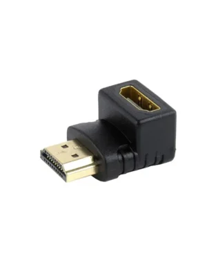ADAPTOR HDMI M/F L TYPE (90 გრადუსი)