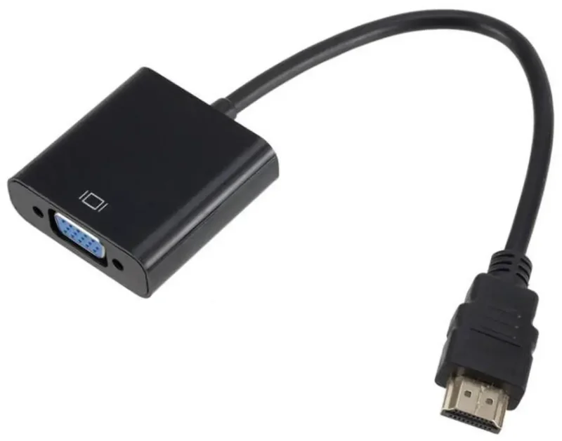 კონვერტერი ZHQ007 HD 1080P HDMI to VGA Converter(Black) TBD0601886701B