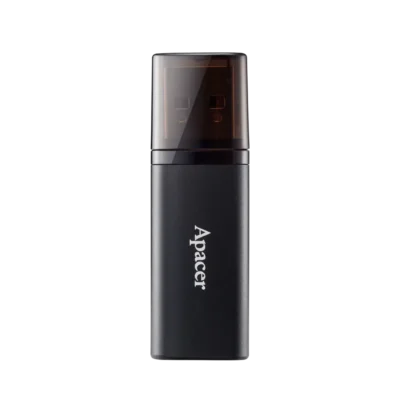 1808ფლეშ მეხსიერება Apacer 64GB USB 3.2 Type-A AH25B Black