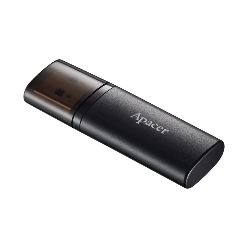 1808ფლეშ მეხსიერება Apacer 64GB USB 3.2 Type-A AH25B Black