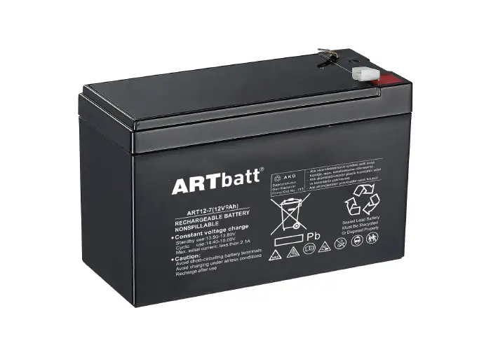 უწყვეტი კვების წყაროს აკუმლატორი 12V9ah BAT Pustun PST9-12