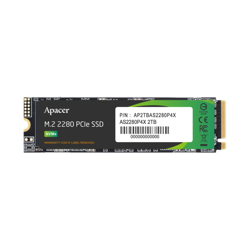 სსდ m2 AP2TBAS2280P4X-1 AS2280P4X M.2 PCIe 2TB , Standard(Single)