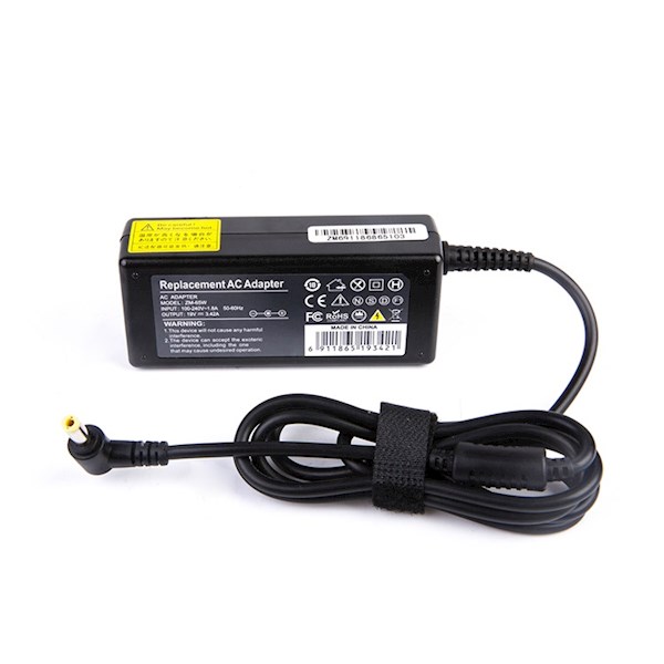 A.ASUS 19V3.42A(5.5*2.5)უნივერსალური დამტენი მსხვილი