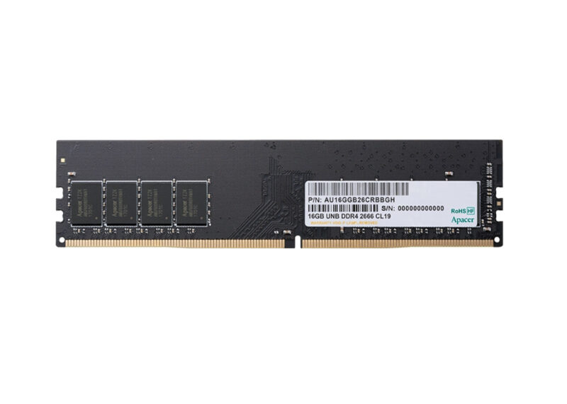 +ოპერატიული მეხსიერება Apacer AU32GGB26CRBBGH DDR4 DIMM 2666-19 2048x8 32GB G