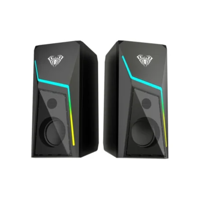 დინამიკი: AULA N-521 2.0 Wired RGB Gaming Speakers 6W Black