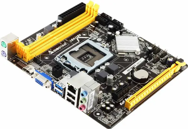 -დედა დაფა Biostar LGA 1150, H81MHV3, H81,video, 1PCIX, 1PCIe, 5.1 Audio, 2DDR3