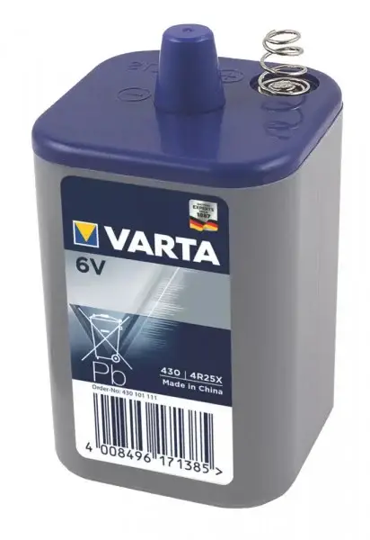 ელემენტები - 4R25/1T VARTA 6V 7500 mAH 430