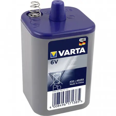 ელემენტები - 4R25/1T VARTA 6V 7500 mAH 430