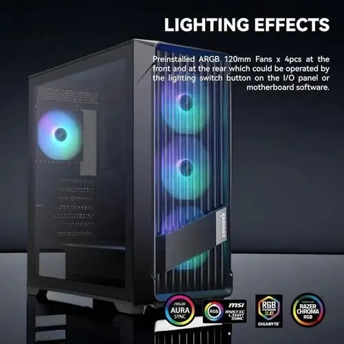 Raidmax Meshain ATX case X603 series X603LTBF